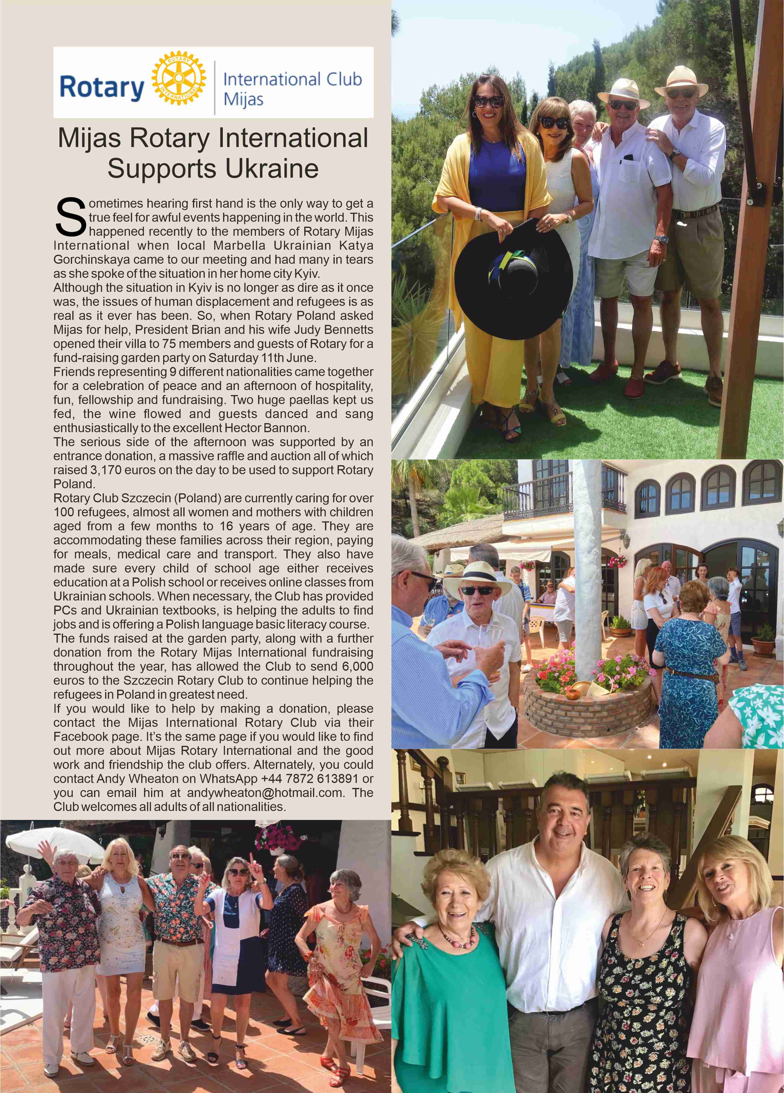 Rotary Szczecin dla uchodźców z Ukrainy